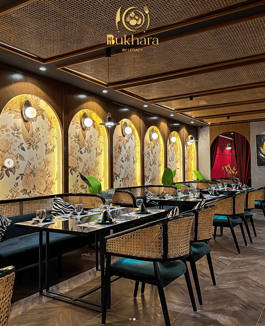 Bukhara restaurant interior